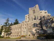 Building on UBC campus