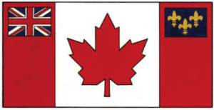 A shortlisted design for the Canadian national flag